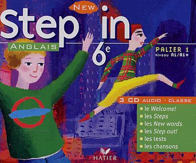 New Step In Anglais 6e - CD audio classe, éd. 2006