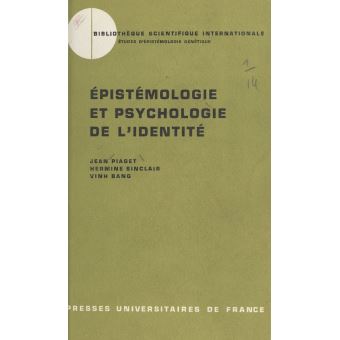 épistémologie jean piaget psychologie