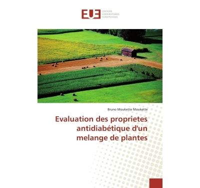 Evaluation des proprietes antidiabetique d'un melange de pla