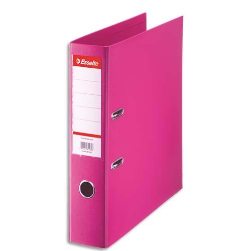 Classeur à levier Esselte Standard 75mm, Fuchsia