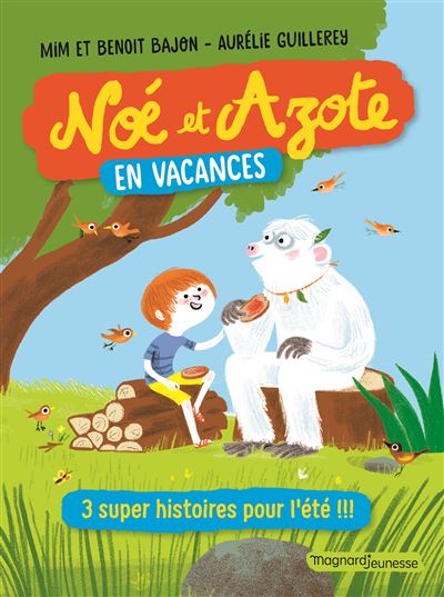 Noé et Azote en vacances - Aurélie Guillerey - broché