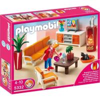5308 Salon avec poële à bois - Playmobil - Playmobil - Achat & prix