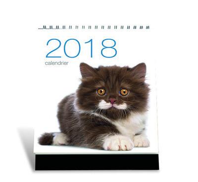 Calendrier de table 2018 Chats