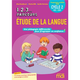 MDI - 1,2,3 Parcours... Etude De La Langue - Fichier CE + CD 2020 ...