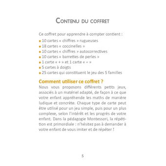 Mes cartes Montessori : Chiffres rugueux