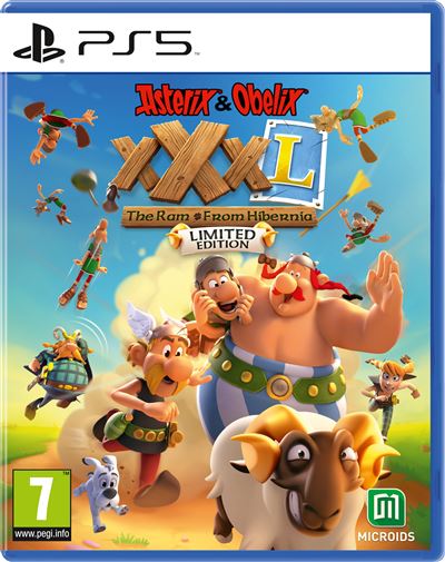 Asterix Obelix XXXL : Le belier d’Hibernie Limited Edition PS5