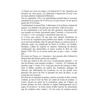 Mademoiselle pourquoi