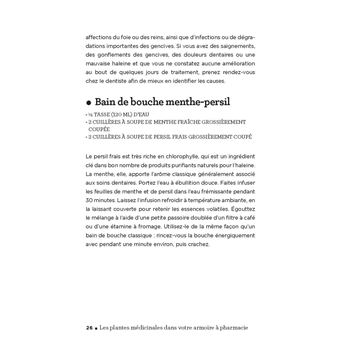 De la lavande, du persil, de la menthe et de la sauge