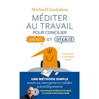 Mediter Au Travail Pour Concilier Serenite Et Efficacite Livre Avec Un Cd Audio D Exercices Concus Et Lus Par Christophe Andre Livre Cd Michael Chaskalson Olivier Colette Christophe Andre