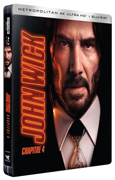 John Wick Chapitre 4 Édition Limitée Steelbook Blu Ray 4k Ultra Hd Précommande And Date De 2974