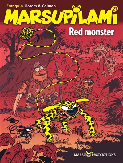 Red monster -  Batem - cartonné