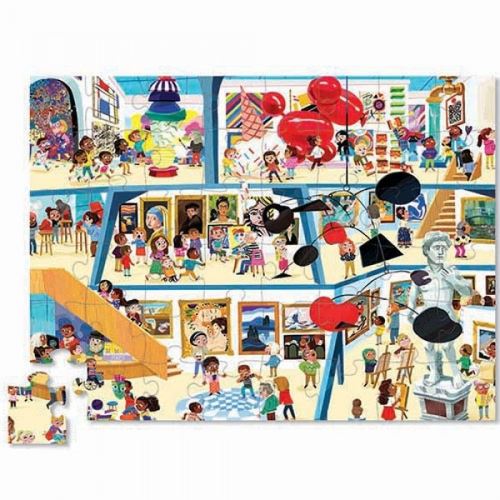Puzzle Day At The Museum/Art - 48 Pièces