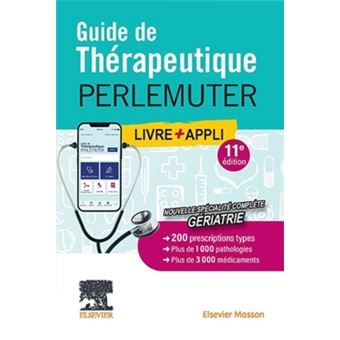 Guide de thérapeutique Perlemuter (livre + application)