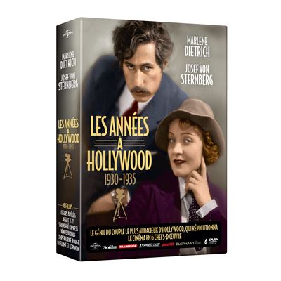Coffret Marlene Dietrich - Josef von Sternberg - Les années à Hollywood DVD