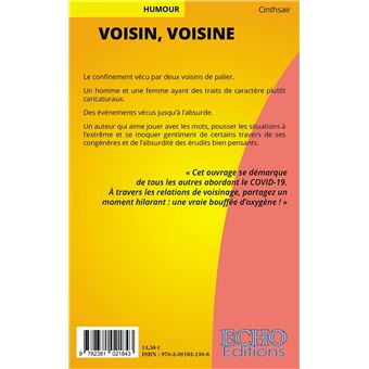 Voisin, voisine