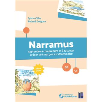 Narramus - Apprendre à comprendre et à raconter : Le jour où Loup Gris est devenu bleu (+ CD-ROM)