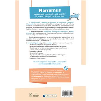 Narramus - Apprendre à comprendre et à raconter : Le jour où Loup Gris est devenu bleu (+ CD-ROM)