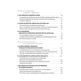 150 ans de vie politique charentaise