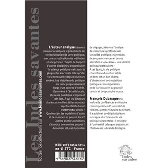 150 ans de vie politique charentaise