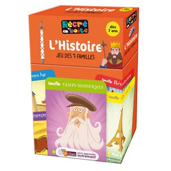 Récré En'boîte L'histoire Jeu Des 7 Familles Dès 7 Ans Dès 7 Ans ...