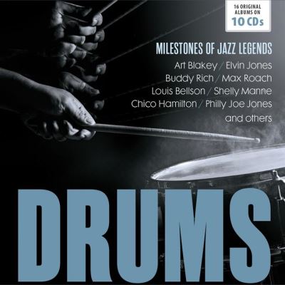 Milestones Of Jazz Legends : Drums Coffret