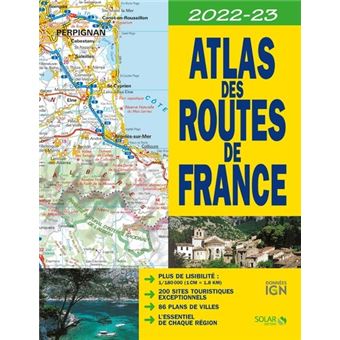 Atlas des routes de France 2022 - 2023