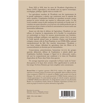 L'Académie d'agriculture de France