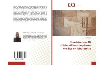 Numerisation 3d d'echantillons de pierres vieillies en labor