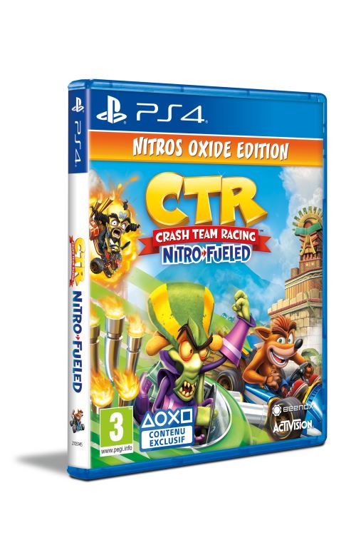 Crash' Bandicoot Team Racing Nitro Fueled Édition Nitros Oxide PS4