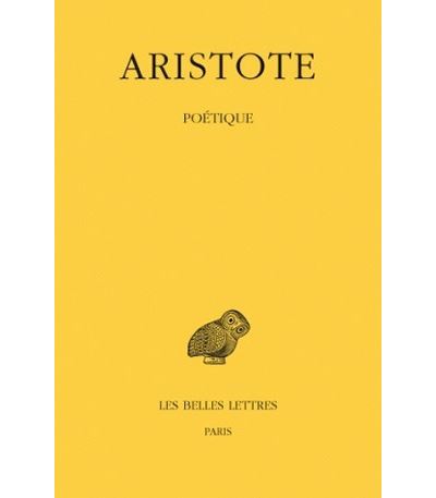 Poétique -  Aristote - (donnée non spécifiée)