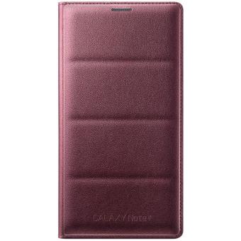 Etui Flip Cover Samsung pour Galaxy Note 4, Rouge