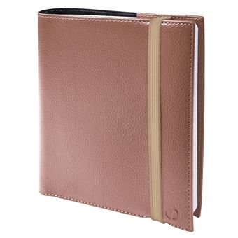 Agenda civil avec fermeture élastique semainier QuoVadis Time & Life Medium 16 x 16 cm Décembre à Décembre 2024-2025 Cuivre - 1