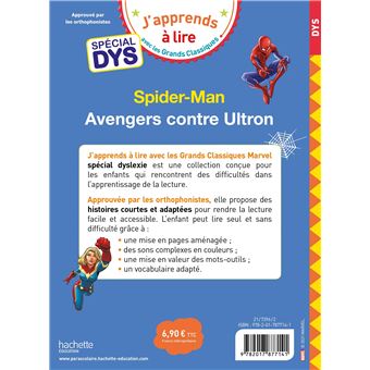 Disney - Marvel - Spécial DYS  (dyslexie) :  Spiderman/Avengers