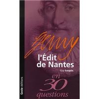 Edit de nantes en 30 questions