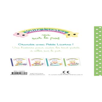 Petite licorne va sur le pot