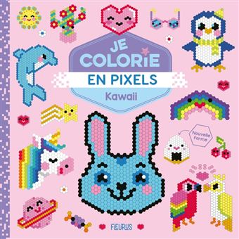 Je colorie en pixels kawaii