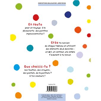 Les impressionnistes L'art à colorier