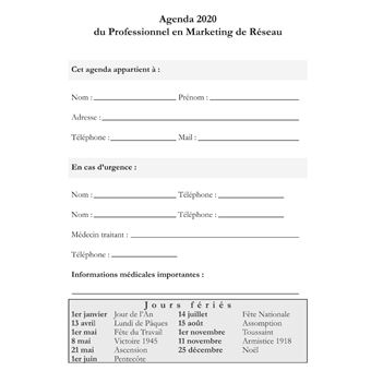 Agenda 2020 du Professionnel en Marketing de Réseau