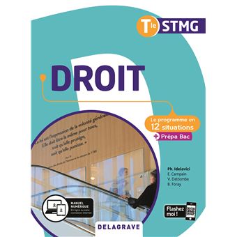 Droit Tle STMG (2020) - Pochette élève