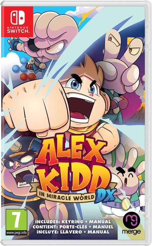 ALEX KIDD IN MIRACLE WORLD DX FR/NL SWITCH