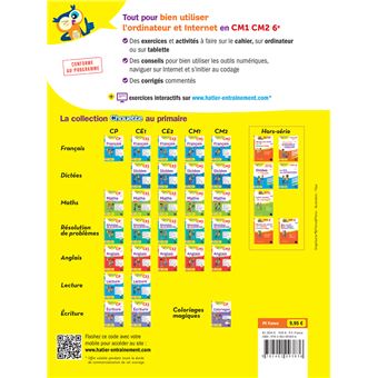 Bien utiliser l'ordinateur et Internet CM1/CM2/6e