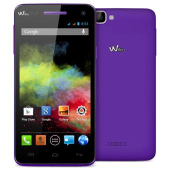 Smartphone Wiko Rainbow, Double SIM, 4 Go, Violet - 1