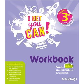 I Bet You Can! Anglais 3e (2020) - Workbook