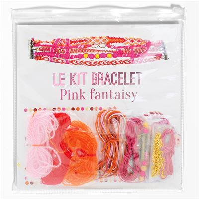 Le kit bracelet pink fantaisie