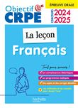 Objectif CRPE 2024 - 2025 - Français - La leçon - épreuve orale d'admission