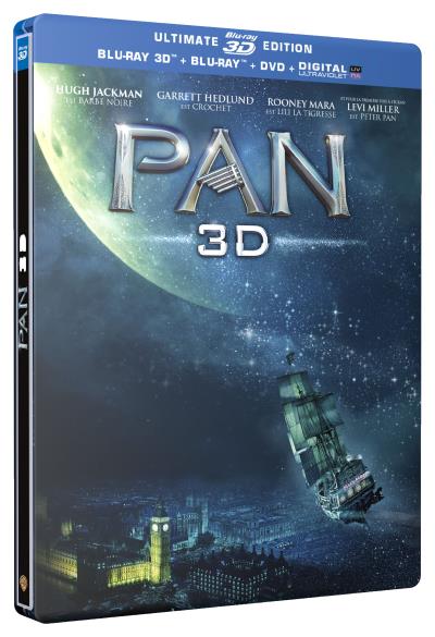 Pan SteelBook® Edition Ultime Combo Blu-ray 3D + Blu-ray