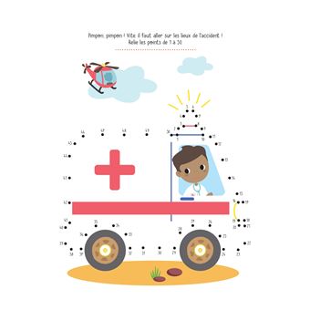 Je relie les points: Au secours !