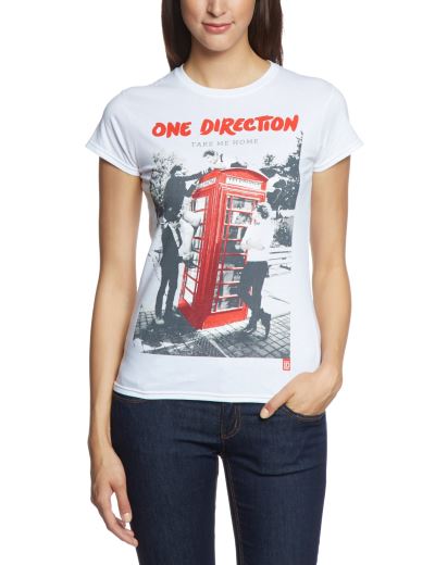 Take me home/white skinny fit/white/women/m/tee shirt