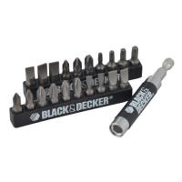 Set de vissage Black & Decker A7074-XJ 21 pièces