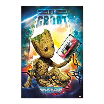Poster Guardians Of The Galaxy Volume 2 Groot